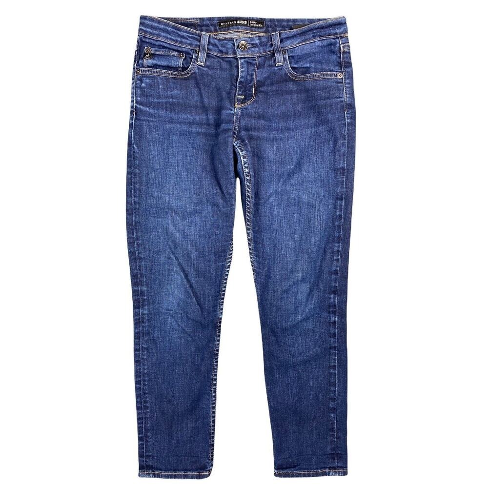 Big Star Jeans‎ Womens 27 Remy Low Rise Skinny Stretch Denim Slim Tapered
